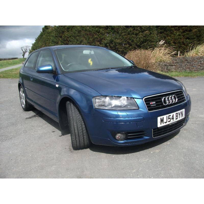 AUDI A3 3.2 V6 QUATTRO 4 WHEEL DRIVE 250BHP 6 SPEED