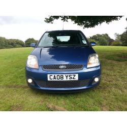 2008 '08 Ford Fiesta 1.25 Zetec Blue 46k Genuine miles Full Ford S/History New Mot 1 P/Owner