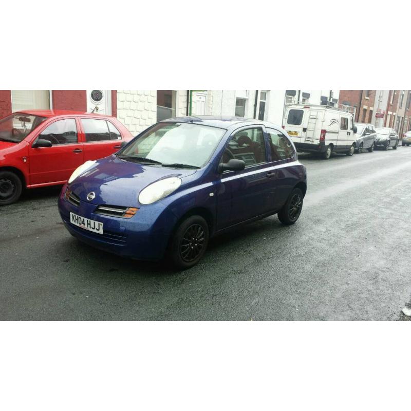 2004 nissan micra 1.2 petrol mot till june 2017