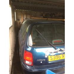 Nissan Micra GX. 45000 miles(ish). No MOT, spares or repairs.