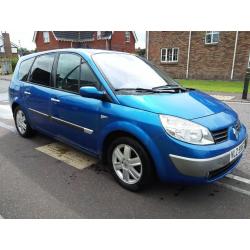 2006 Renault Grand Scenic DCi Dynamique 7 Seater ** Mint Example, MOT Until August 2017 **