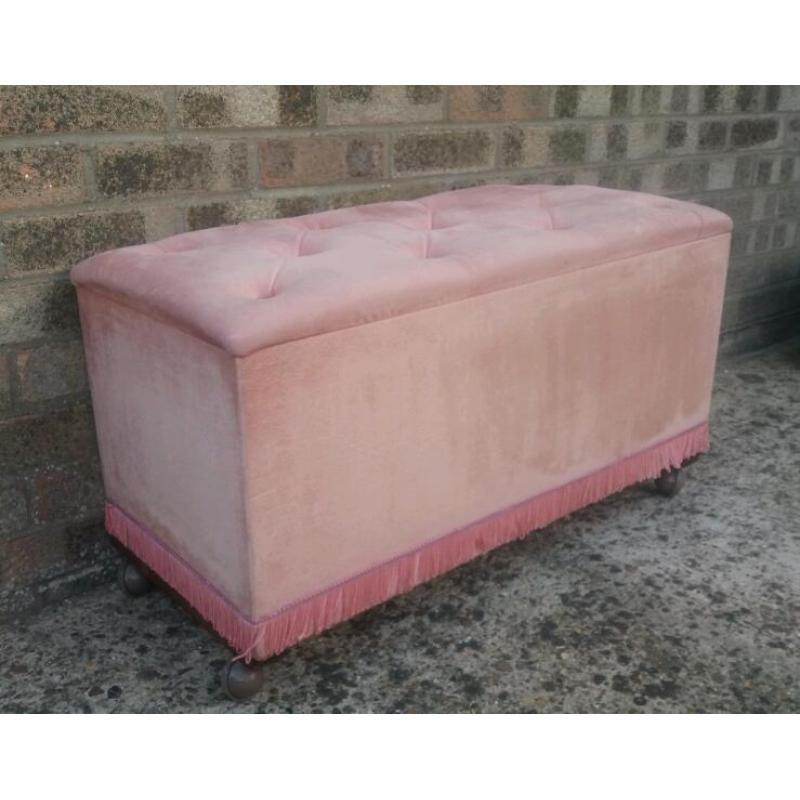 Pink Ottoman