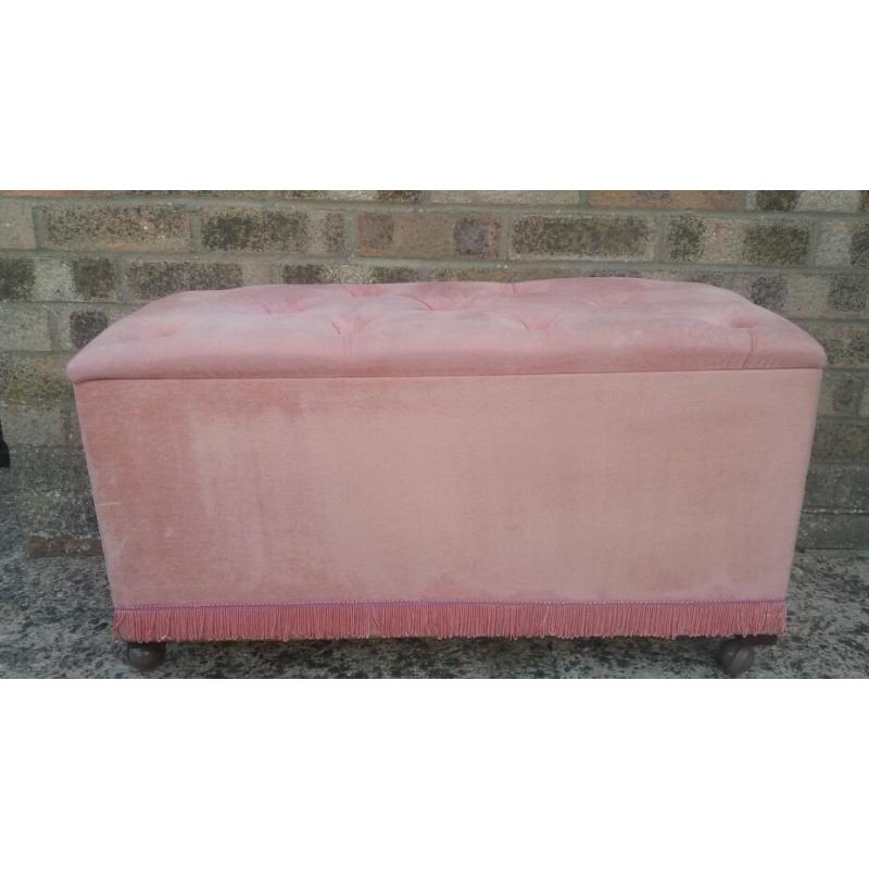 Pink Ottoman