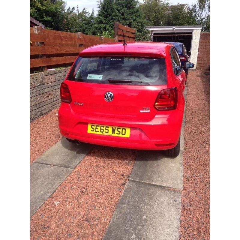 Volkswagen POLO - 5 door TSi blue motion - bought Feb 16 only 2008 miles - as new