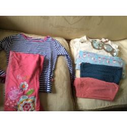 Girls clothes age 4 to 6 years peppa, hello kitty , jojo