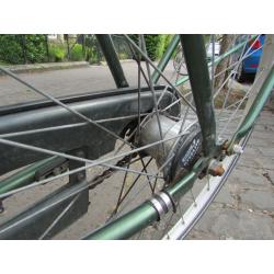 Cruiser Type Bike for sale. 3 gears. Forest green.