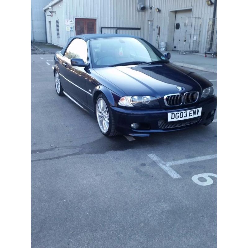 BMW 330ci vert, manual,msport 112k