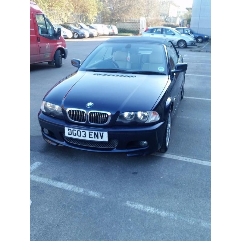 BMW 330ci vert, manual,msport 112k