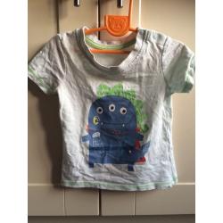 Boys Monster T-Shirt Age 12-18 Months