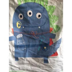 Boys Monster T-Shirt Age 12-18 Months