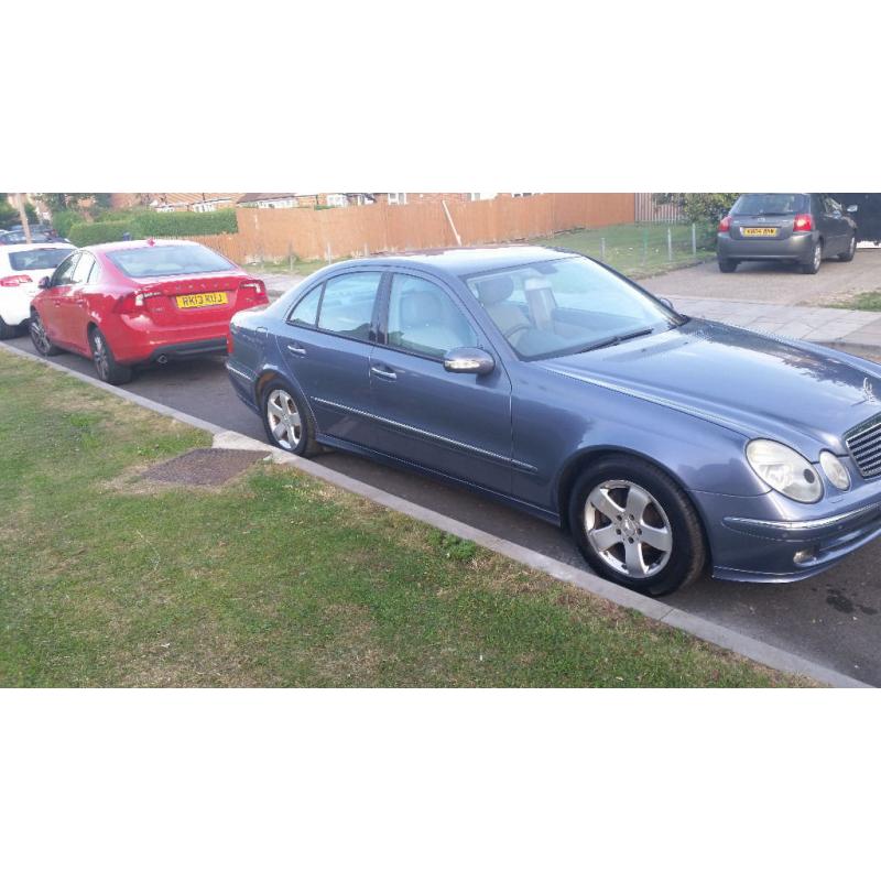 2006 MERCEDES E280 AVANTGARDE 3.0 220 CDI 10 MONTHS MOT EXCELLENT CONDITION