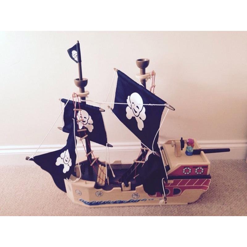 Wooden Pirate Ship