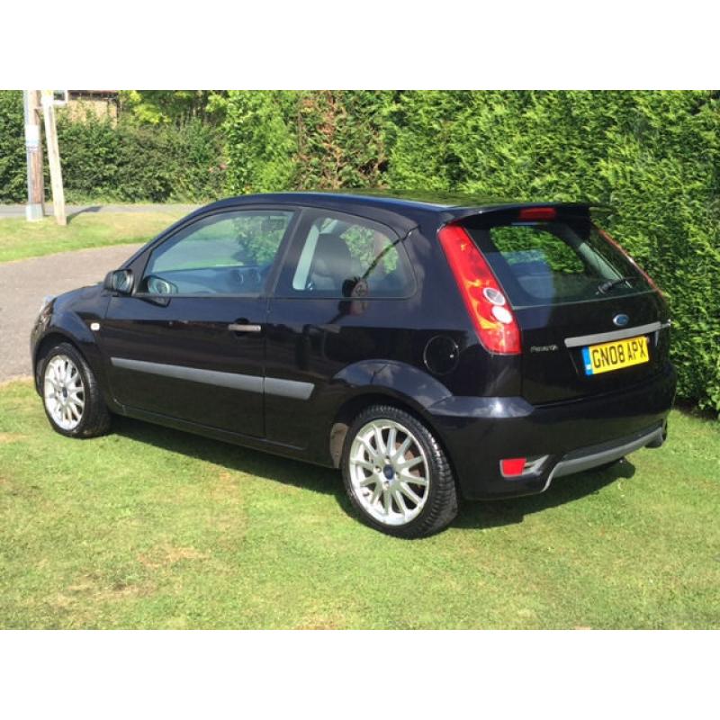 Ford Fiesta 1.6 Zetec S 3dr - 2008/08 - Low mileage - Black