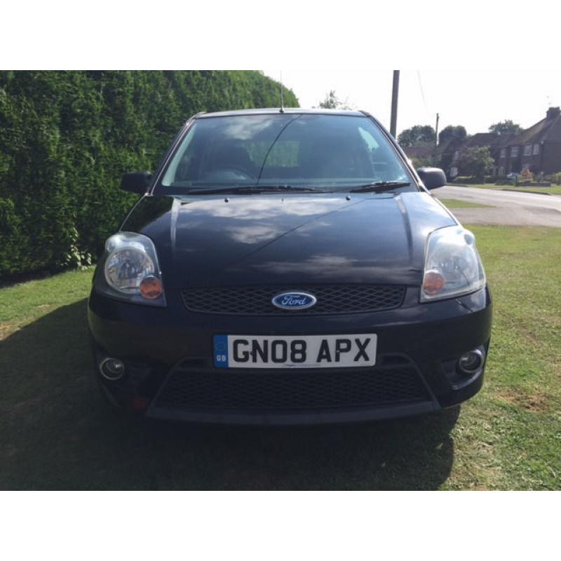 Ford Fiesta 1.6 Zetec S 3dr - 2008/08 - Low mileage - Black