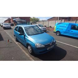 Vauxhall Corsa 1.2 V low mileage