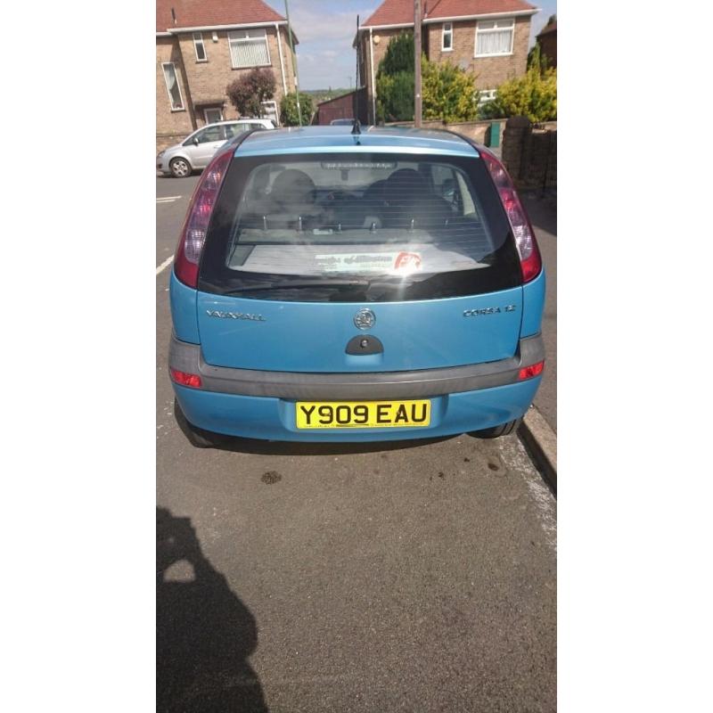 Vauxhall Corsa 1.2 V low mileage