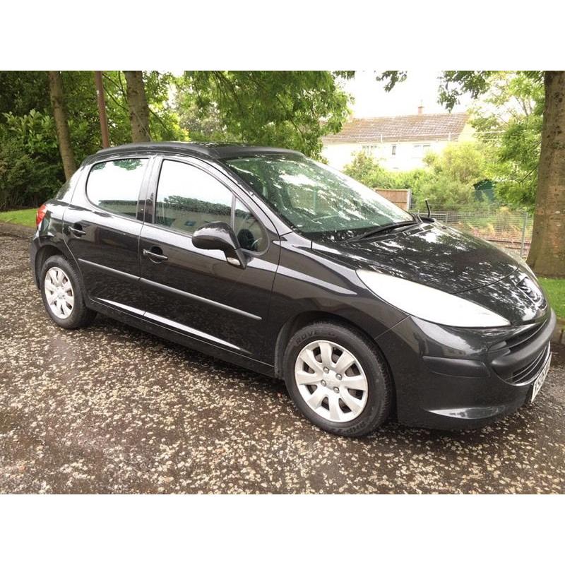 06 Reg Peugeot 207 1.4 S (1 YEARS MOT) not astra focus corsa fiesta clio punto mondeo 307 meriva kia