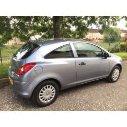 08 Reg Vauxhall Corsa 1.0 Life 3dr.not clio punto fiesta 207 micra ka astra focus kia c1 aygo 107