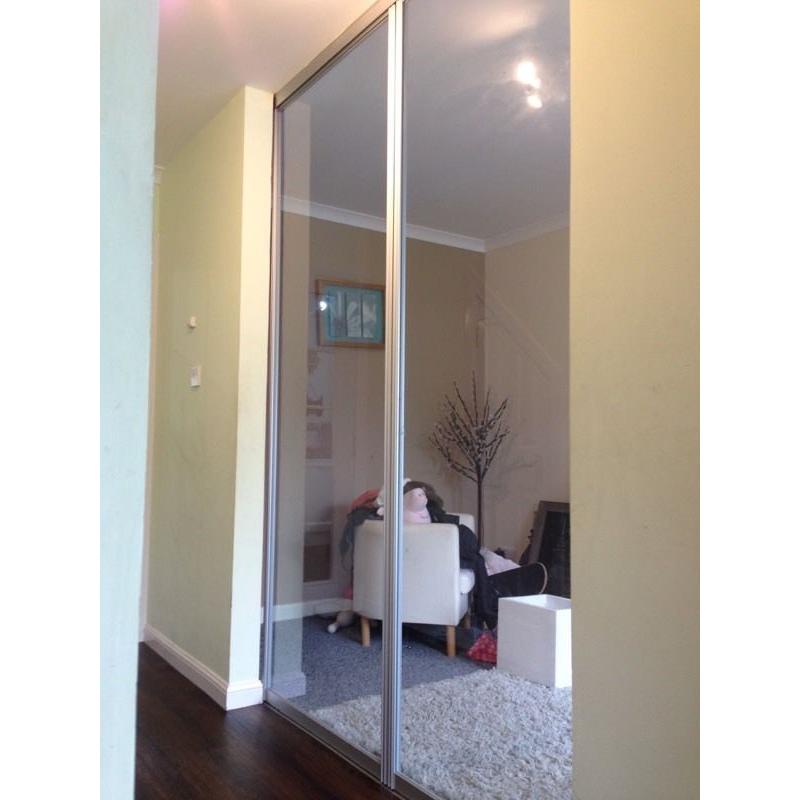 Sliding glass doors