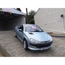 03 Peugeot 206cc cabriolet 1.6, long mot