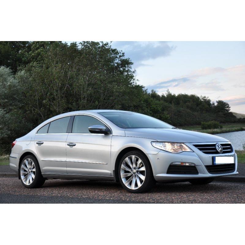 VW PASSAT CC IN SILVER MINT CAR