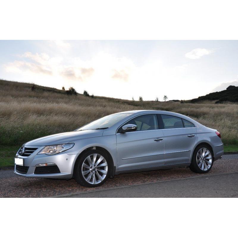 VW PASSAT CC IN SILVER MINT CAR