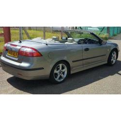 saab 9 3 vector convertible 2.0t 2005 reg