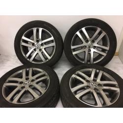 4 16 genuine vw jetta atlanta wheels & tyres