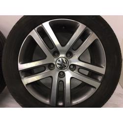 4 16 genuine vw jetta atlanta wheels & tyres