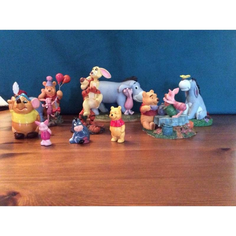 Winnie the Pooh and Disney Characters.