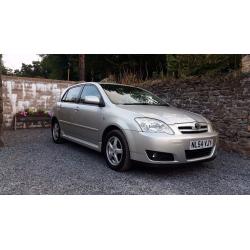 Toyota Corolla 1.4 t3 vvti Mot until August 2017